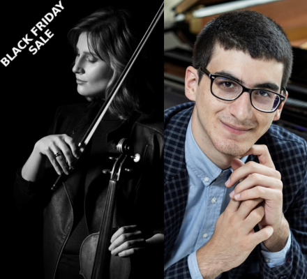 Lisa Batiashvili with Giorgi Gigashvili photo